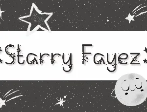 Starry Fayez font