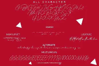 Housttely Signature font