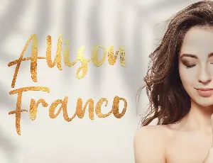 Allison Franco font