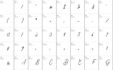 Dulan Anzelica font