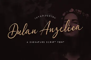 Dulan Anzelica font