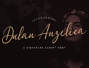 Dulan Anzelica font