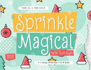 Sprinkle Magical font