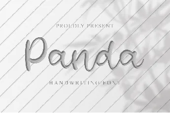 Panda font