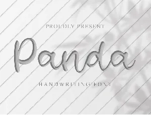 Panda font