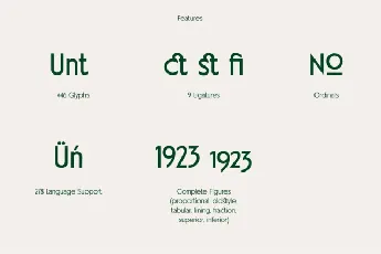 Universata font