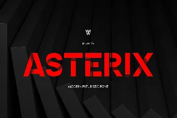 Asterix font