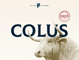 Colus font