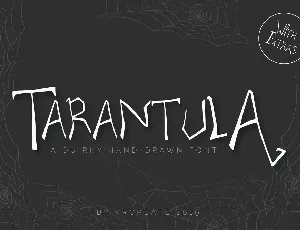 Tarantula font