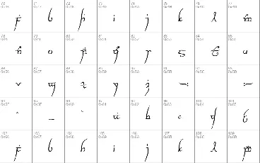 Elvish Ring NFI font