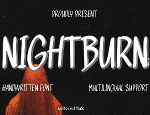 NIGHTBURN font