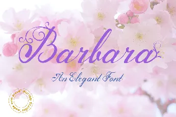 Barbara font