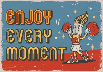 Retro Moment font