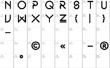 Original font