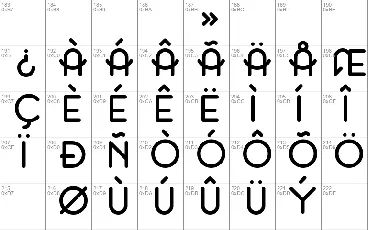 Original font