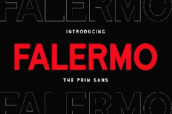 Falermo font