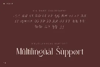 Miligant font