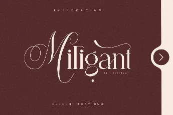 Miligant font