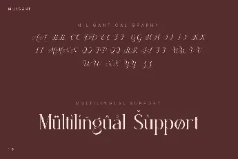 Miligant font