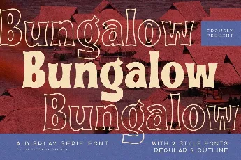 Bungalow Free font