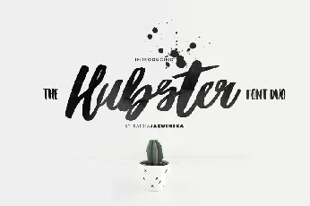 Hubster Script Free font