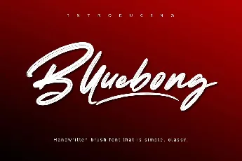 Blluebong font