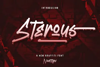 Sterous Demo font