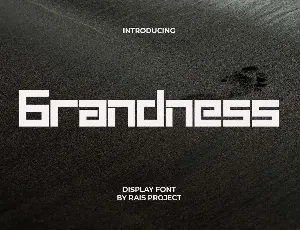 Grandness Demo font