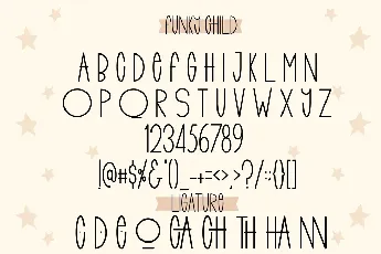 funky child font