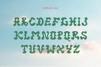 Pleatures Demo font