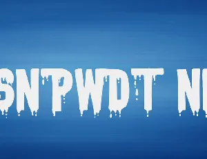 CSNPWDT NFI font