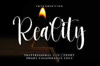 Reality font