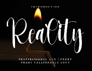 Reality font