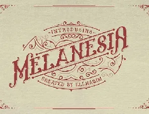 Melanesia Typeface font