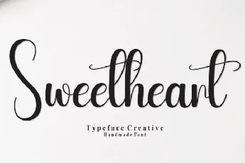 Sweetheart font