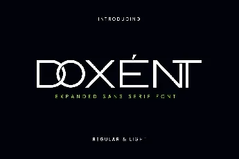 Doxent font