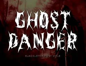 Ghost Danger font