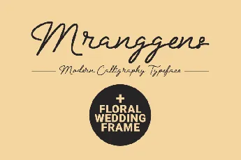 Mranggens font