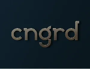 CONGARD X18 font