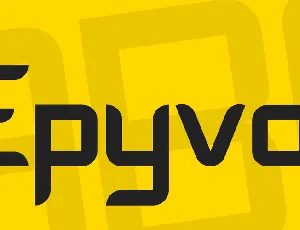 Epyval font