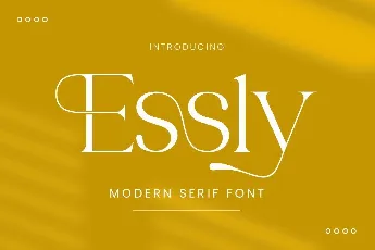 Essly font