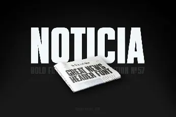 Noticia font