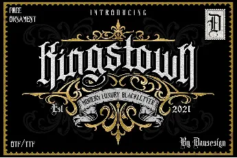 Kingstown font