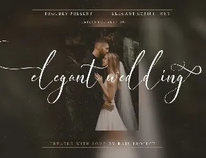 Elegant Wedding Demo font