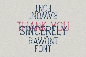 RAWONT font