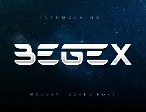 Begex font