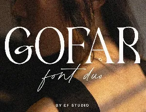 Gofar Duo font
