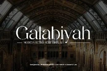 Galabiyah font