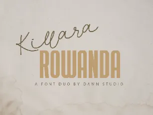 Killara Rowanda Duo font