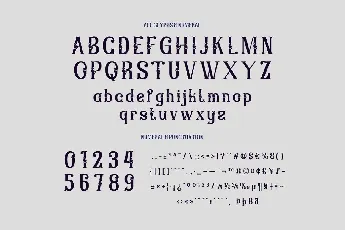 Menier font